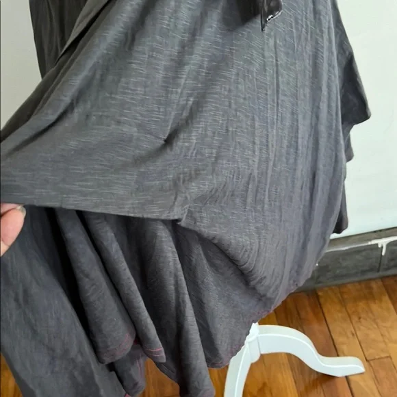 Buffalo David Bitton Gray Asymmetrical Wrap Sundress - Picture 7 of 15